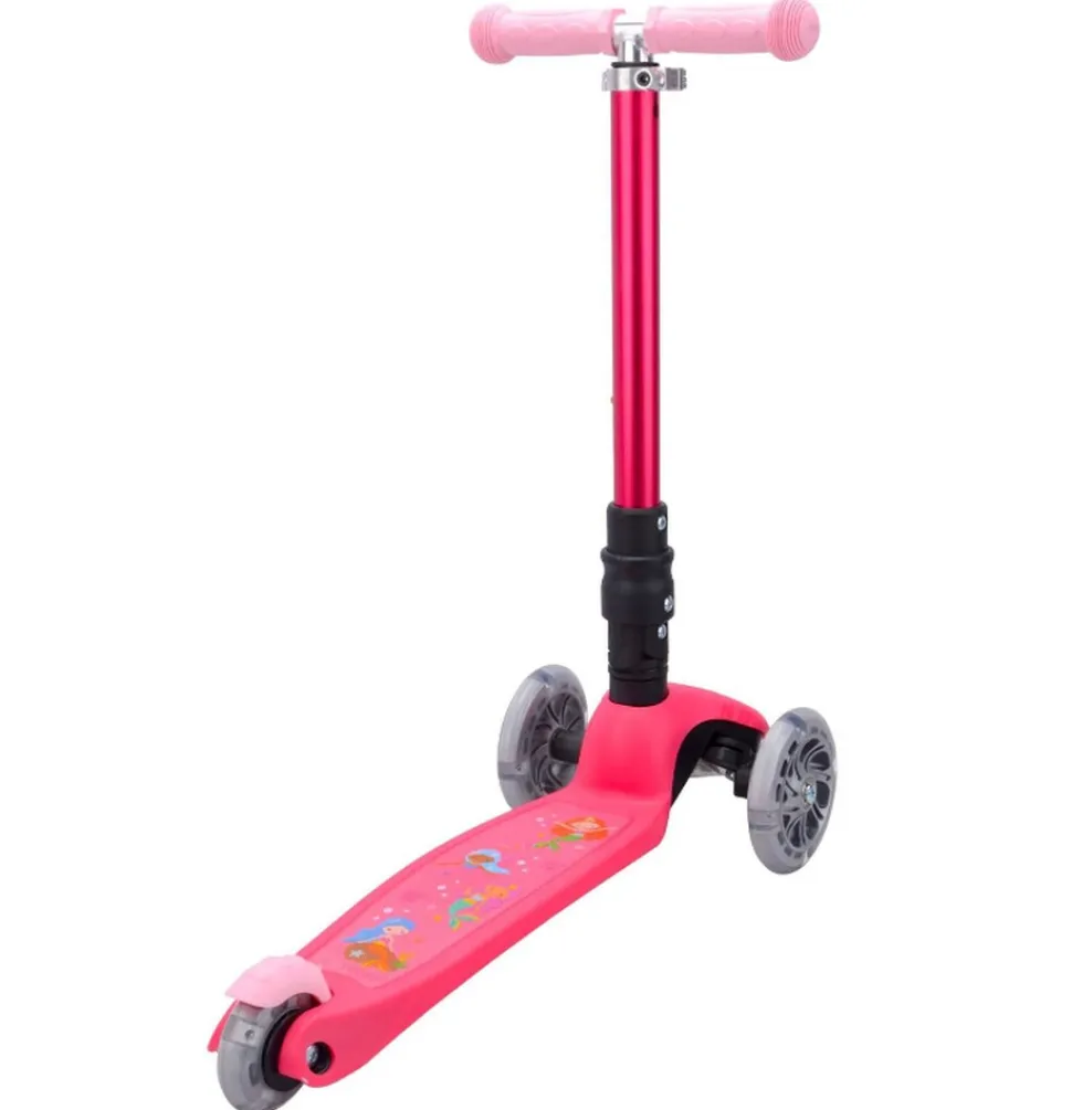 Tretroller / 3 Wheel Scooter Teeny FOLD, pink