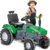 Trettraktor Power Drag grün