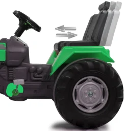 Trettraktor Power Drag grün