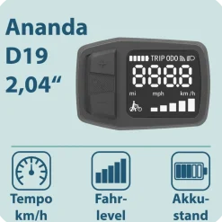 Tretwerk Aurora E Bike 28 Zoll Pedelec Damen Herren 155-185 cm Elektrofahrrad 522 Wh E Fahrrad Damenfahrrad 7 Gang