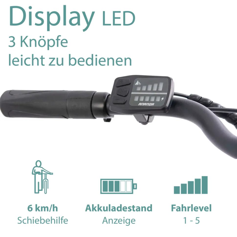 Tretwerk Mystic E Bike 28 Zoll Pedelec 170 - 190 cm Herrenrad Trekking Elektrofahrrad mit Nabenschaltung City E Fahrrad