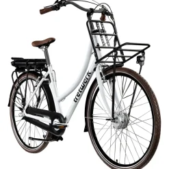 Tretwerk Sophia E Bike Damen Herren 28 Zoll Pedelec 3 Gang Elektrofahrrad mit 536 Wh Elektro Damenfahrrad Citybike mit Bluetooth und App
