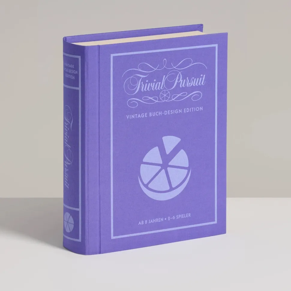 Trivial Pursuit Brettspiel Vintage Buch Edition Quizspiel Gesellschaftsspiel ab 8 Jahren
