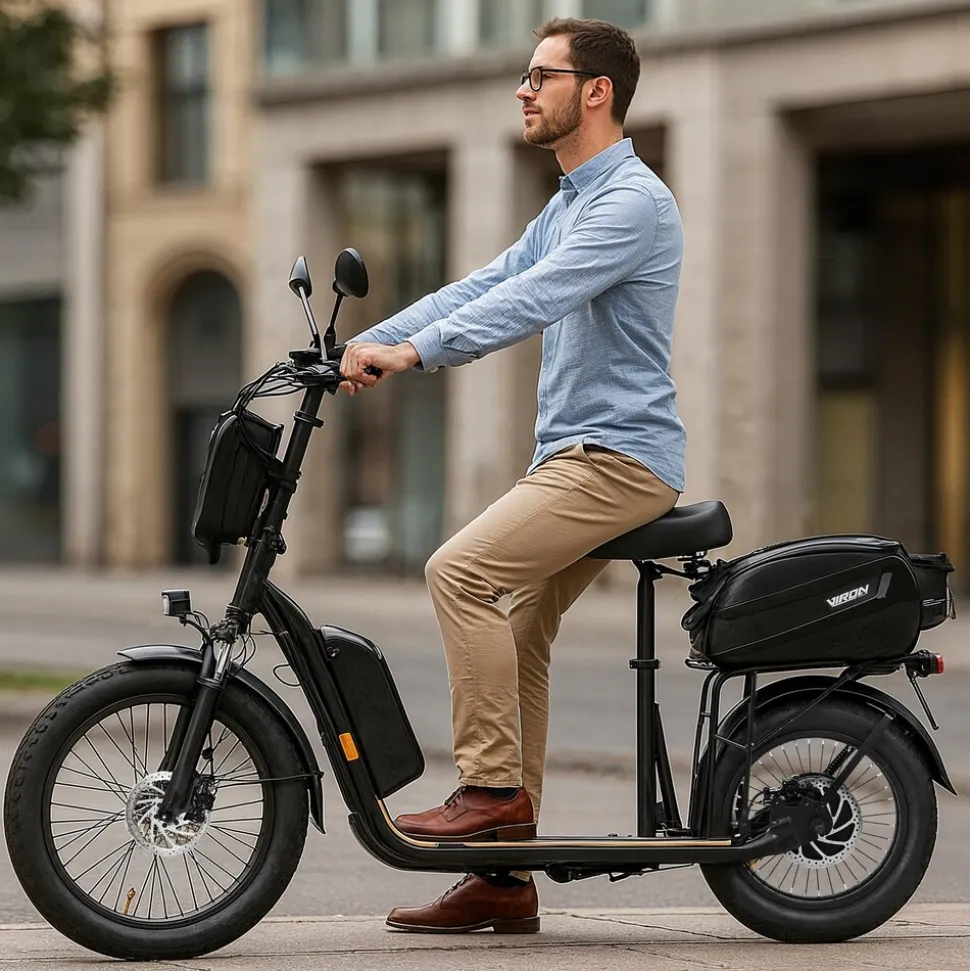 VIRON E-Scooter - XI-1500-EEC - schwarz, 15Ah