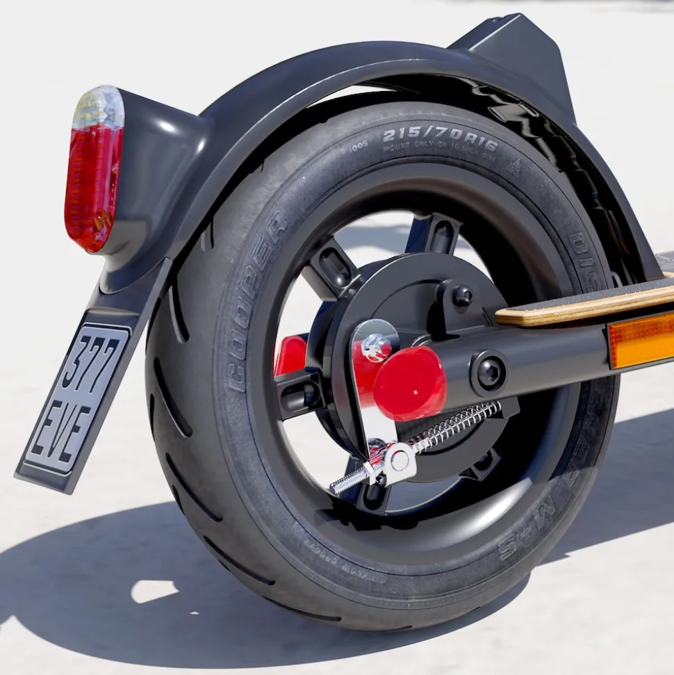 Viron E-Scooter XI-700-S versch. Ausführungen Schwarz mit Straßenzulassung