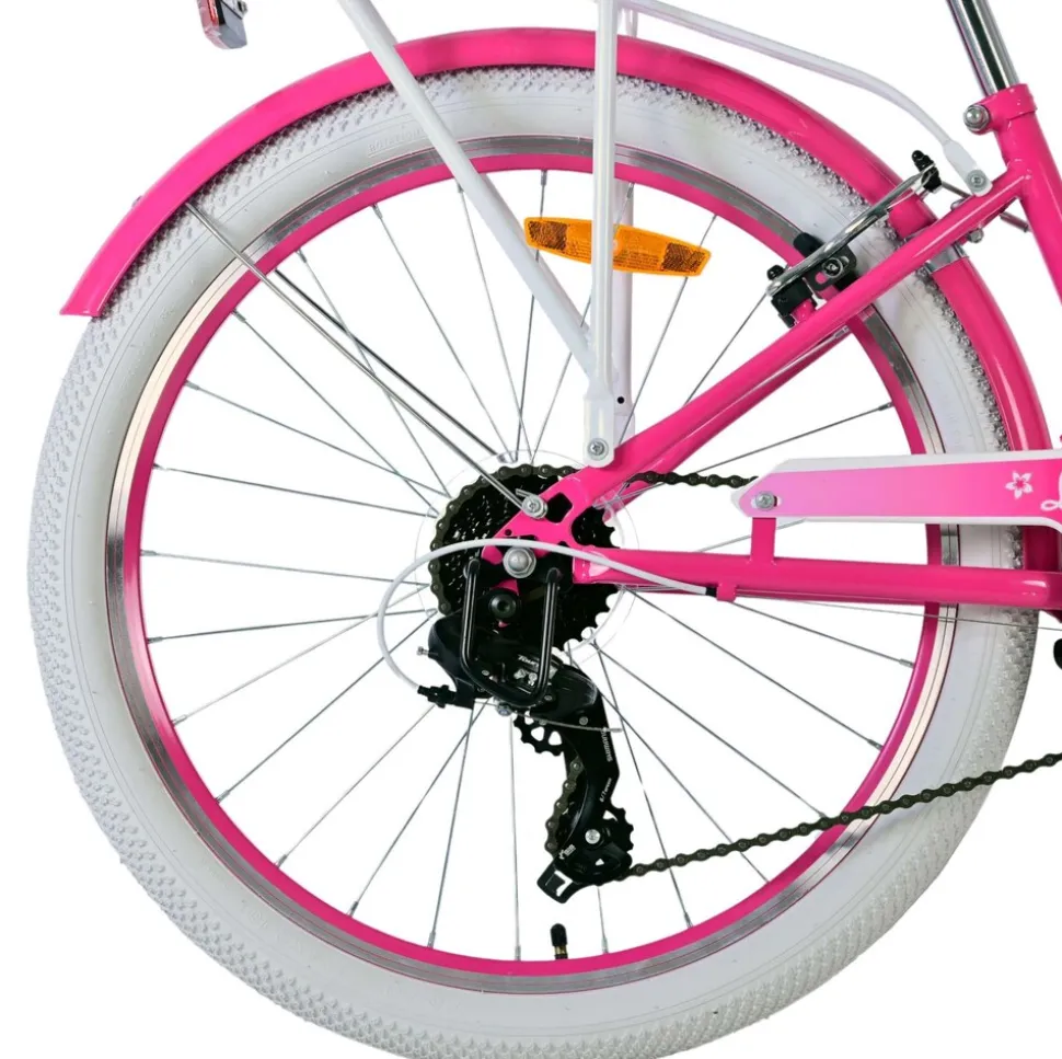 VOLARE Jugendfahrrad Lovely 24 Zoll, rosa