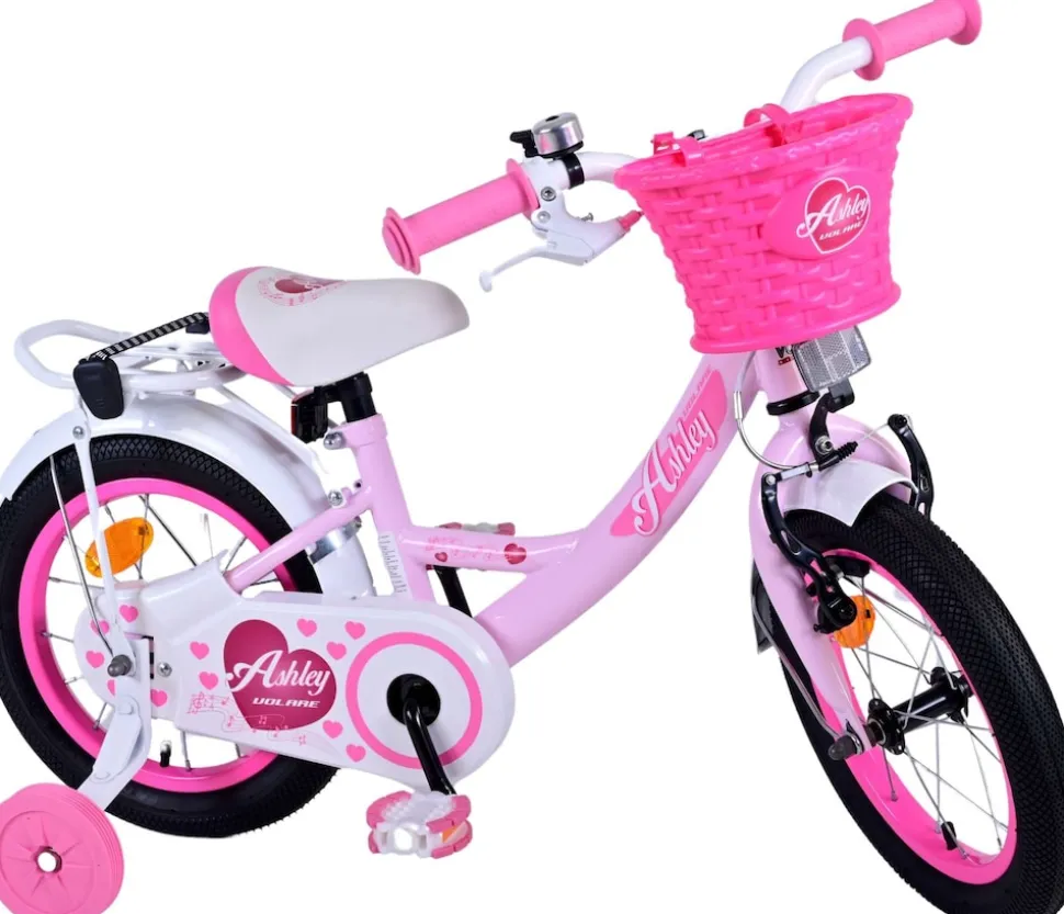 VOLARE Kinderfahrrad Ashley 14 Zoll, rosa