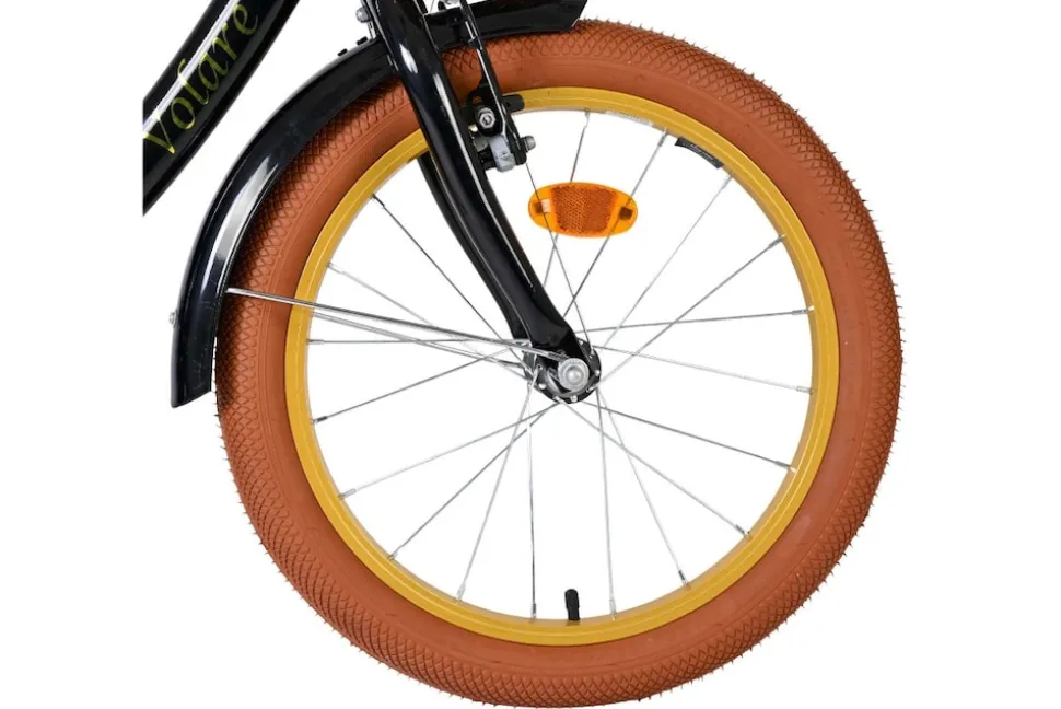 VOLARE Kinderfahrrad Ashley 18 Zoll, schwarz