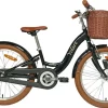 VOLARE Kinderfahrrad Ashley 3- Gang 20 Zoll, schwarz