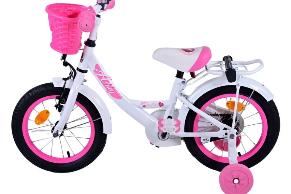VOLARE Kinderfahrrad Ashley 14 Zoll, weiß