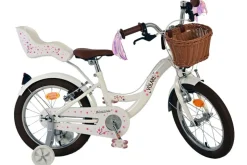 VOLARE Kinderfahrrad Blossom 16 Zoll weiß, ohne Rücktrittbremse