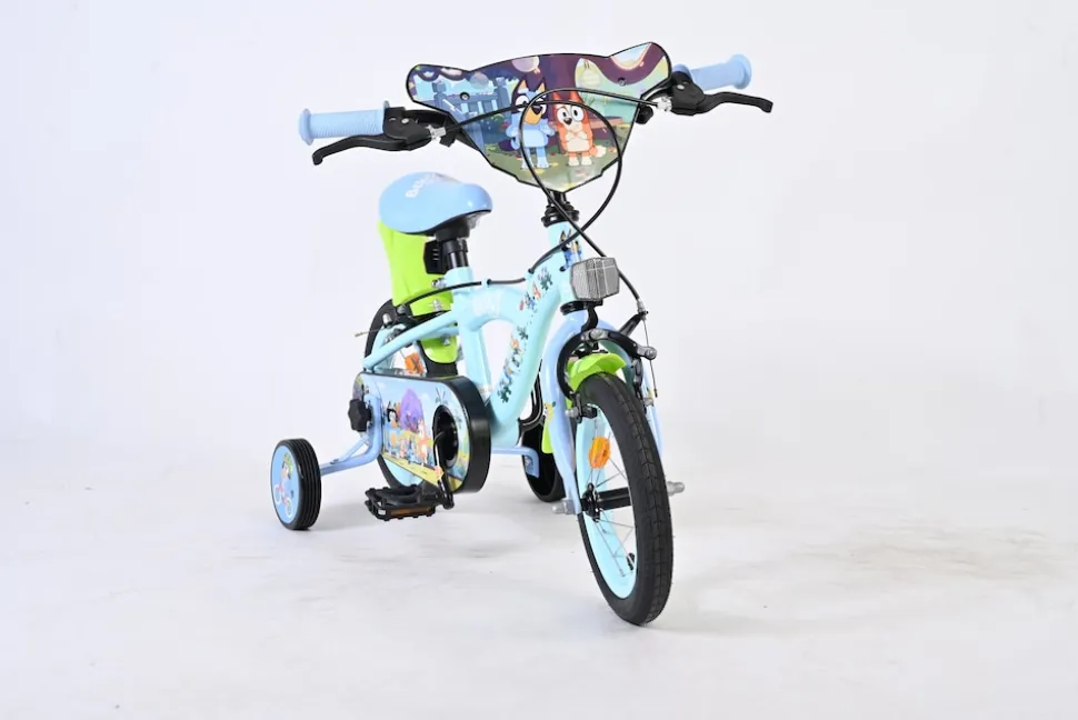 VOLARE Kinderfahrrad Bluey 12 Zoll ohne Rücktrittbremse