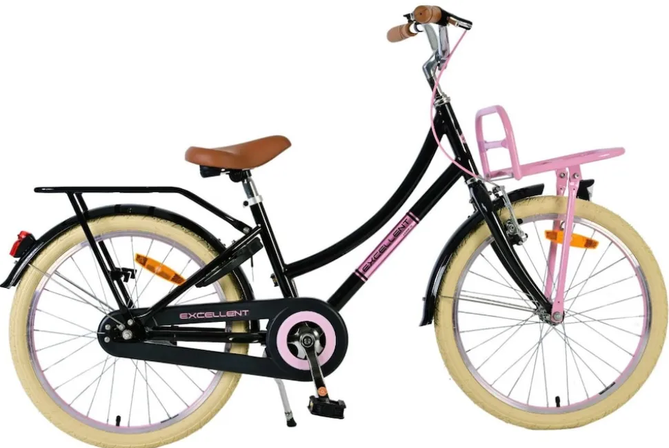VOLARE Kinderfahrrad Excellent 20 Zoll, 1-Gang, schwarz