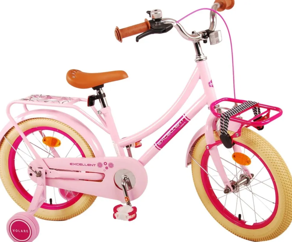 VOLARE Kinderfahrrad Excellent 16 Zoll, rosa