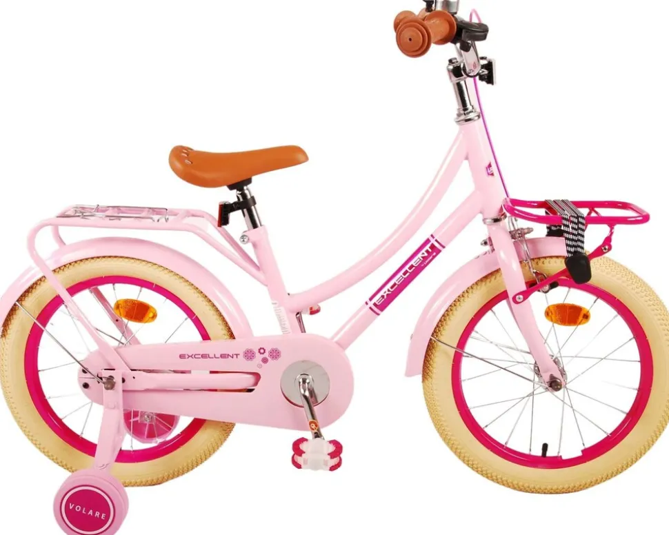 VOLARE Kinderfahrrad Excellent 16 Zoll, rosa