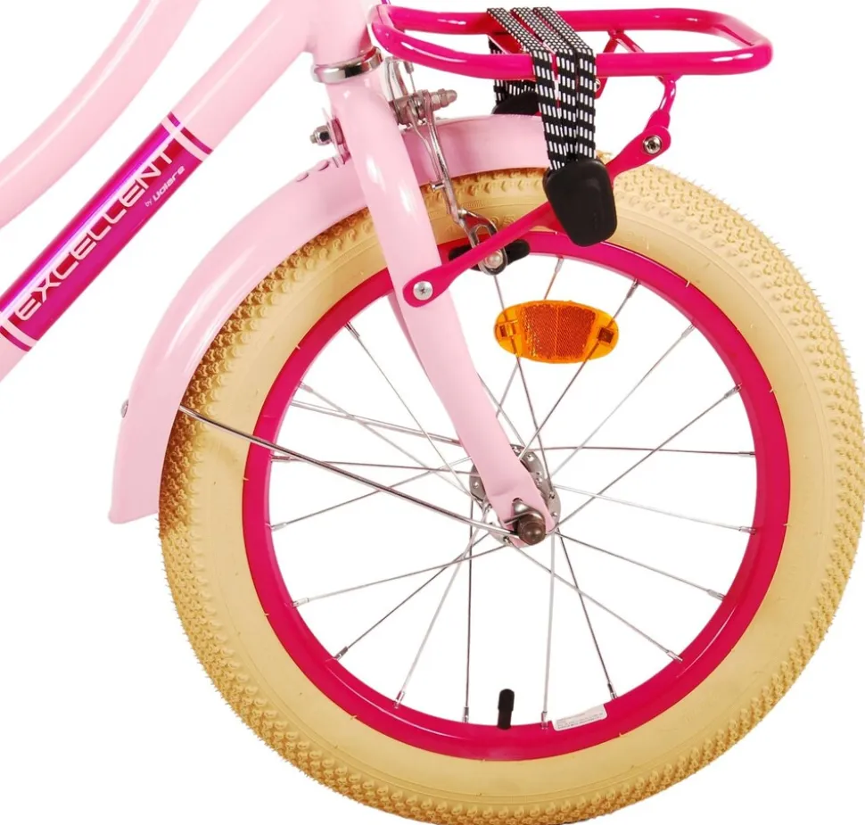 VOLARE Kinderfahrrad Excellent 16 Zoll, rosa
