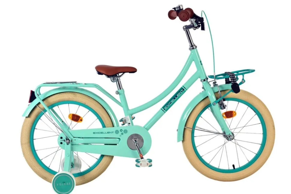 VOLARE Kinderfahrrad Excellent 18 Zoll, grün
