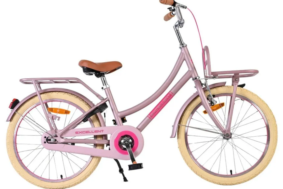 VOLARE Kinderfahrrad Excellent 20 Zoll, 1-Gang, weiß