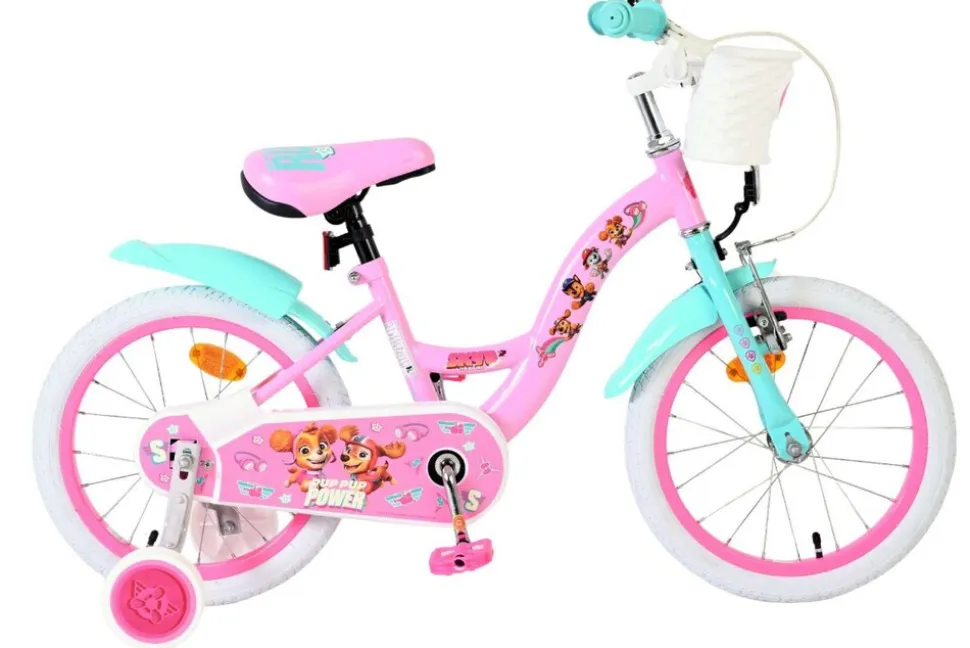 VOLARE Kinderfahrrad Paw Patrol, 16 Zoll