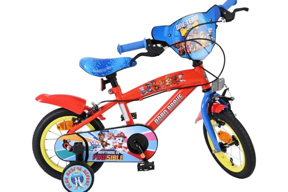 VOLARE Kinderfahrrad Paw Patrol 12 Zoll, ohne Rücktrittbremse