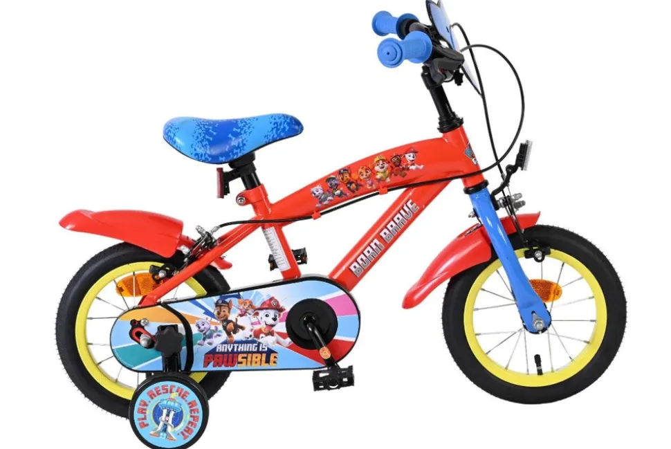 VOLARE Kinderfahrrad Paw Patrol 12 Zoll, ohne Rücktrittbremse