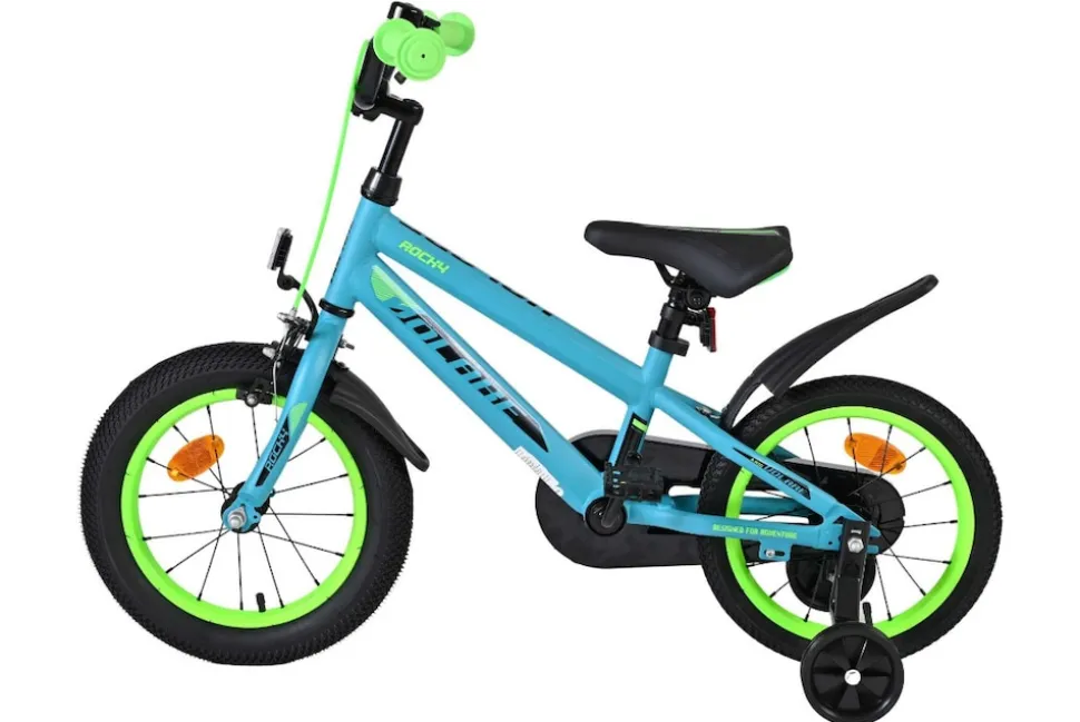 VOLARE Kinderfahrrad Rocky 14 Zoll, grün