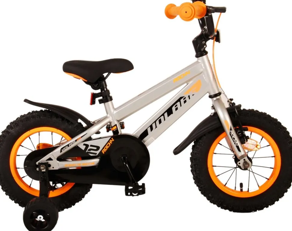 VOLARE Kinderfahrrad Rocky 12 Zoll, grau