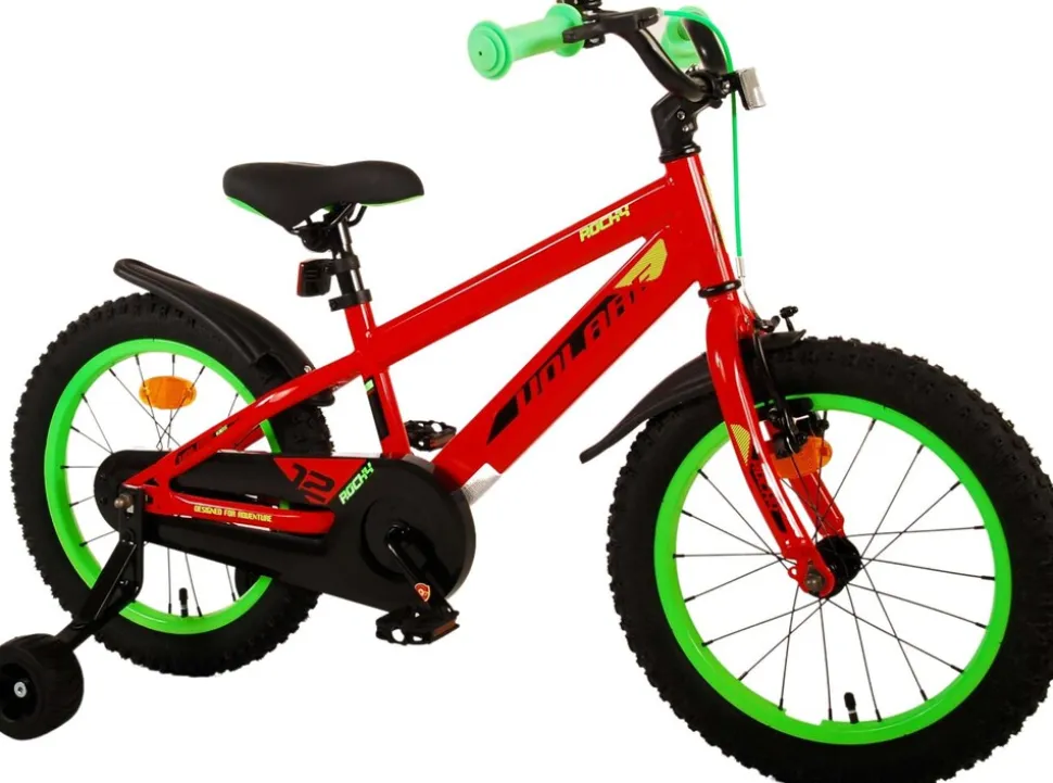 VOLARE Kinderfahrrad Rocky 16 Zoll, rot