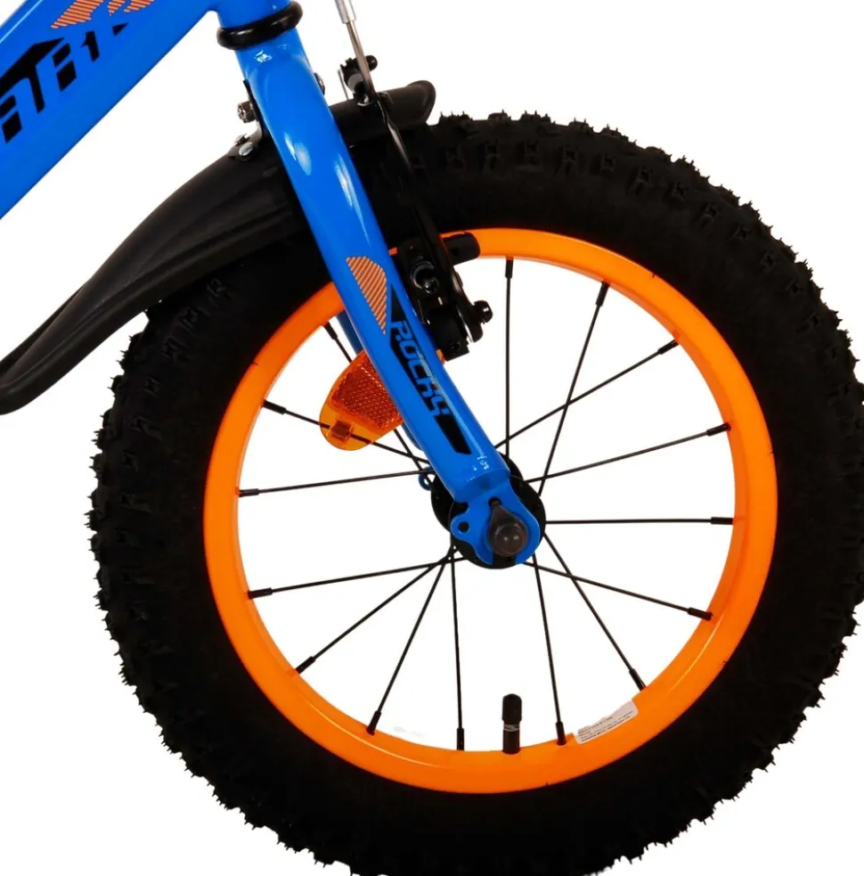 VOLARE Kinderfahrrad Rocky 14 Zoll, blau