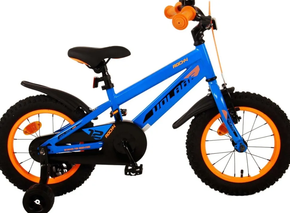 VOLARE Kinderfahrrad Rocky 14 Zoll, blau