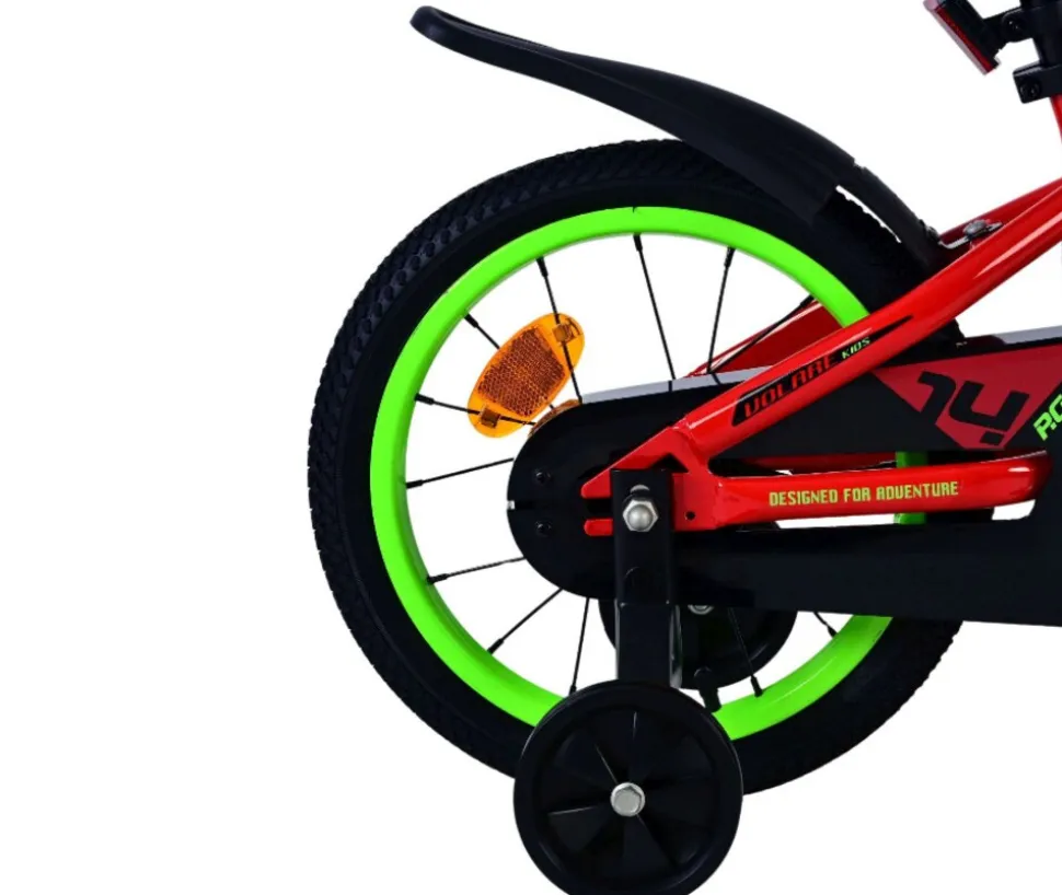 VOLARE Kinderfahrrad Rocky 14 Zoll, rot
