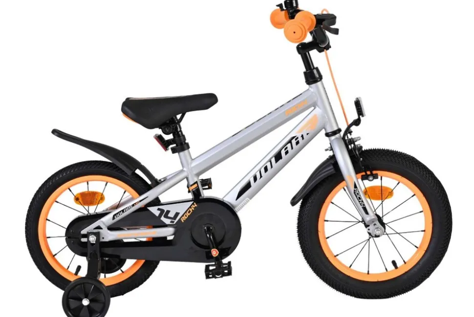 VOLARE Kinderfahrrad Rocky 14 Zoll, grau