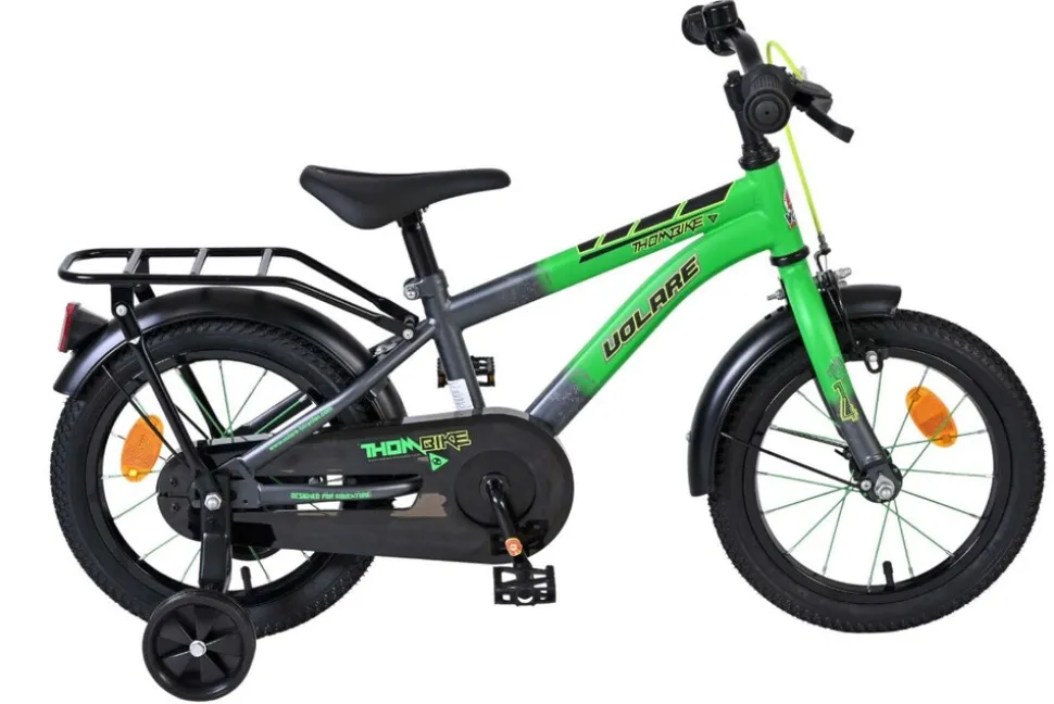VOLARE Kinderfahrrad Thombike 14 Zoll, Grün