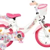 VOLARE Kinderfahrrad Unicorn 14 Zoll ohne Rücktrittbremse, weiß
