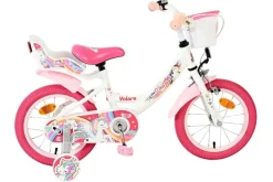 VOLARE Kinderfahrrad Unicorn 14 Zoll, weiß