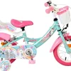 VOLARE Kinderfahrrad Unicorn 12 Zoll ohne Rücktrittbremse, grün