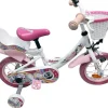 VOLARE Kinderfahrrad Unicorn 12 Zoll, weiß