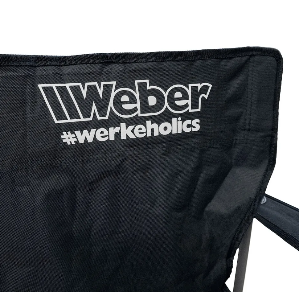 Weber #Werkeholics Campingstuhl Schwarz