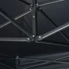 Weber #Werkeholics Easy-Up Zelt 3 x 3 m Pavillon inkl. 3 Seitenwände schwarz