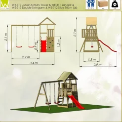 Wendi Toys Spielturm Salamander