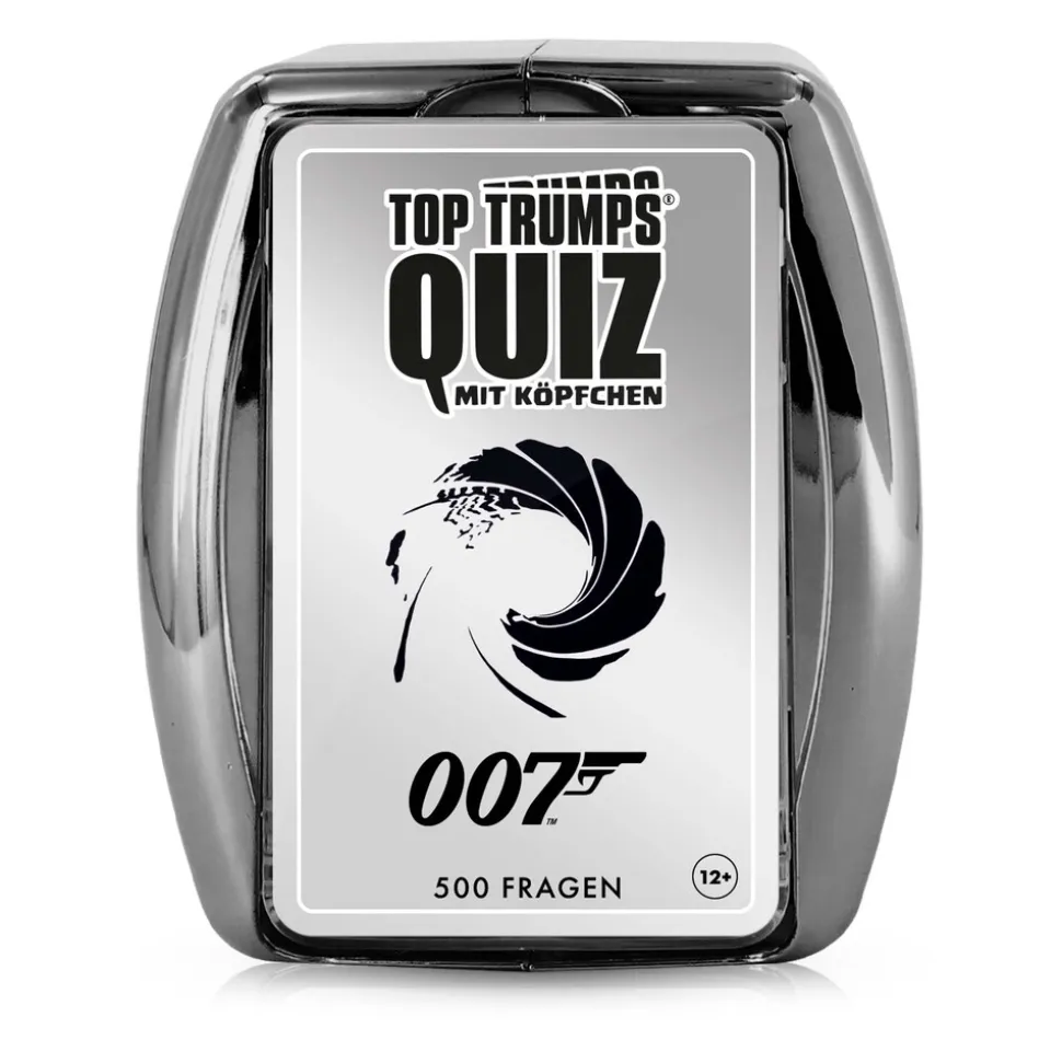 Winning Moves James Bond Cluedo & Top Trumps Quiz Bundle – deutschsprachiges 007 Spielset