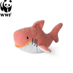 WWF Cub Club - Stevie der Hai (pink, 20cm) für Kleinkinder Kuscheltier Stofftier