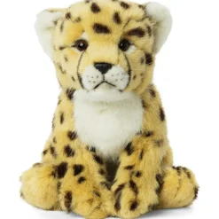 WWF - Plüschtier - Gepard (sitzend, 23cm) lebensecht Kuscheltier Stofftier Raubtier Raubkatze