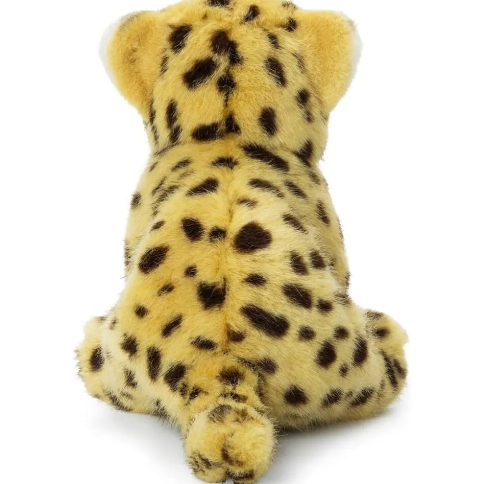WWF - Plüschtier - Gepard (sitzend, 23cm) lebensecht Kuscheltier Stofftier Raubtier Raubkatze