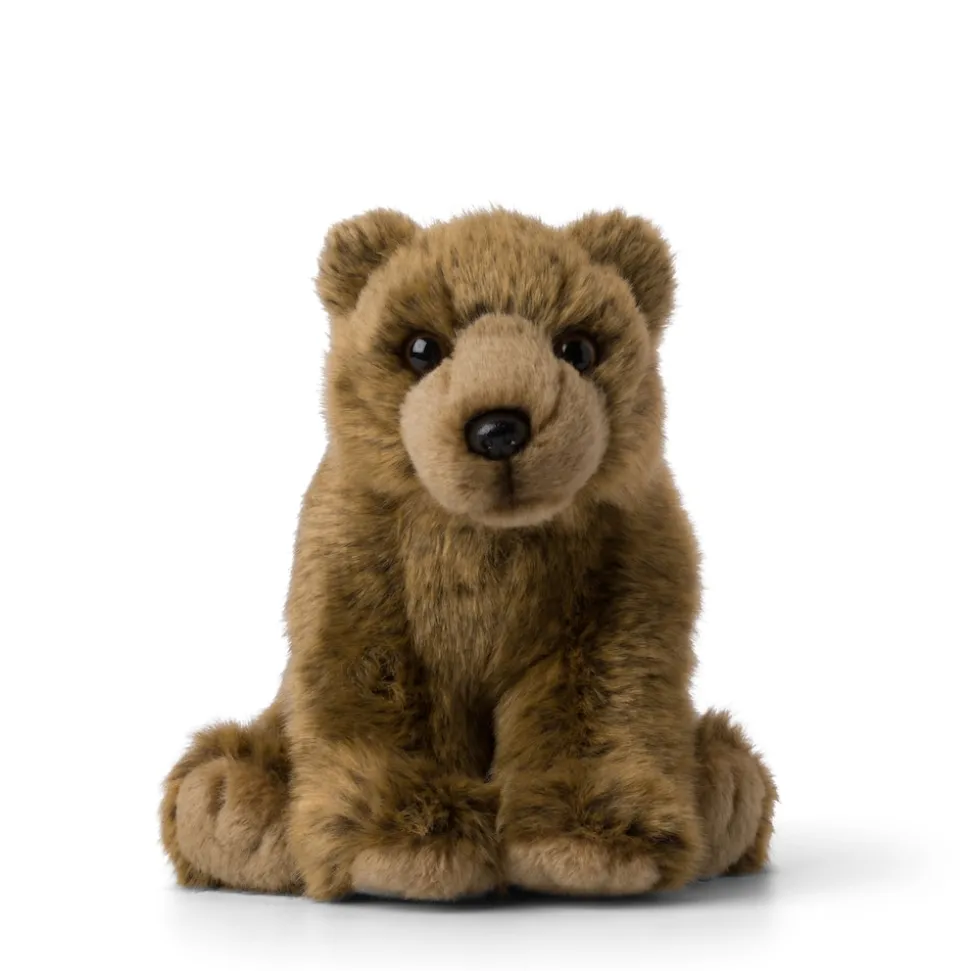 WWF - Plüschtier - Grizzlybärenjunges (15cm) lebensecht Kuscheltier Stofftier Plüschfigur