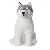 WWF - Plüschtier - Husky (sitzend, 70cm) lebensecht Kuscheltier Stofftier Plüschfigur