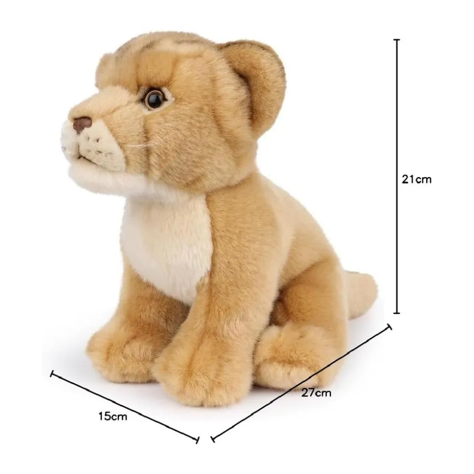 WWF - Plüschtier - Löwin (sitzend, 22cm) Limited Edition Kuscheltier Stofftier Löwe