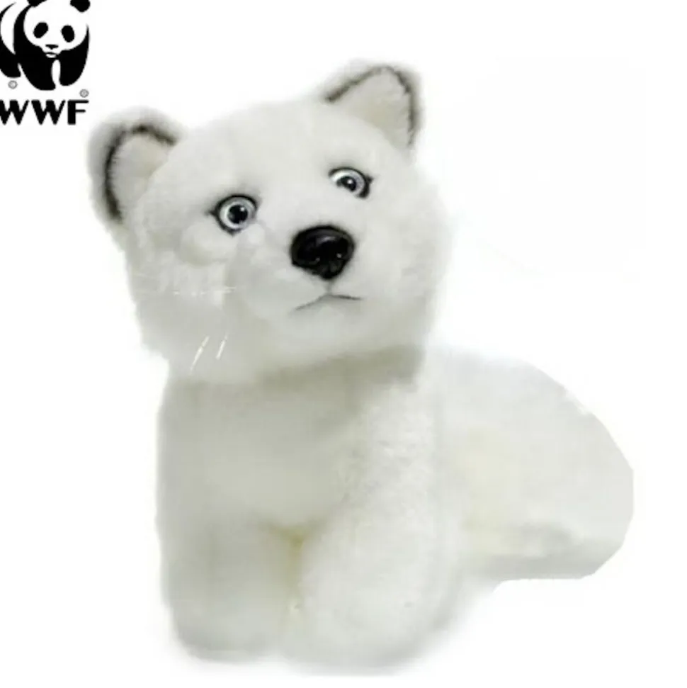 WWF - Plüschtier - Polarfuchs Baby (15cm) lebensecht Kuscheltier Stofftier