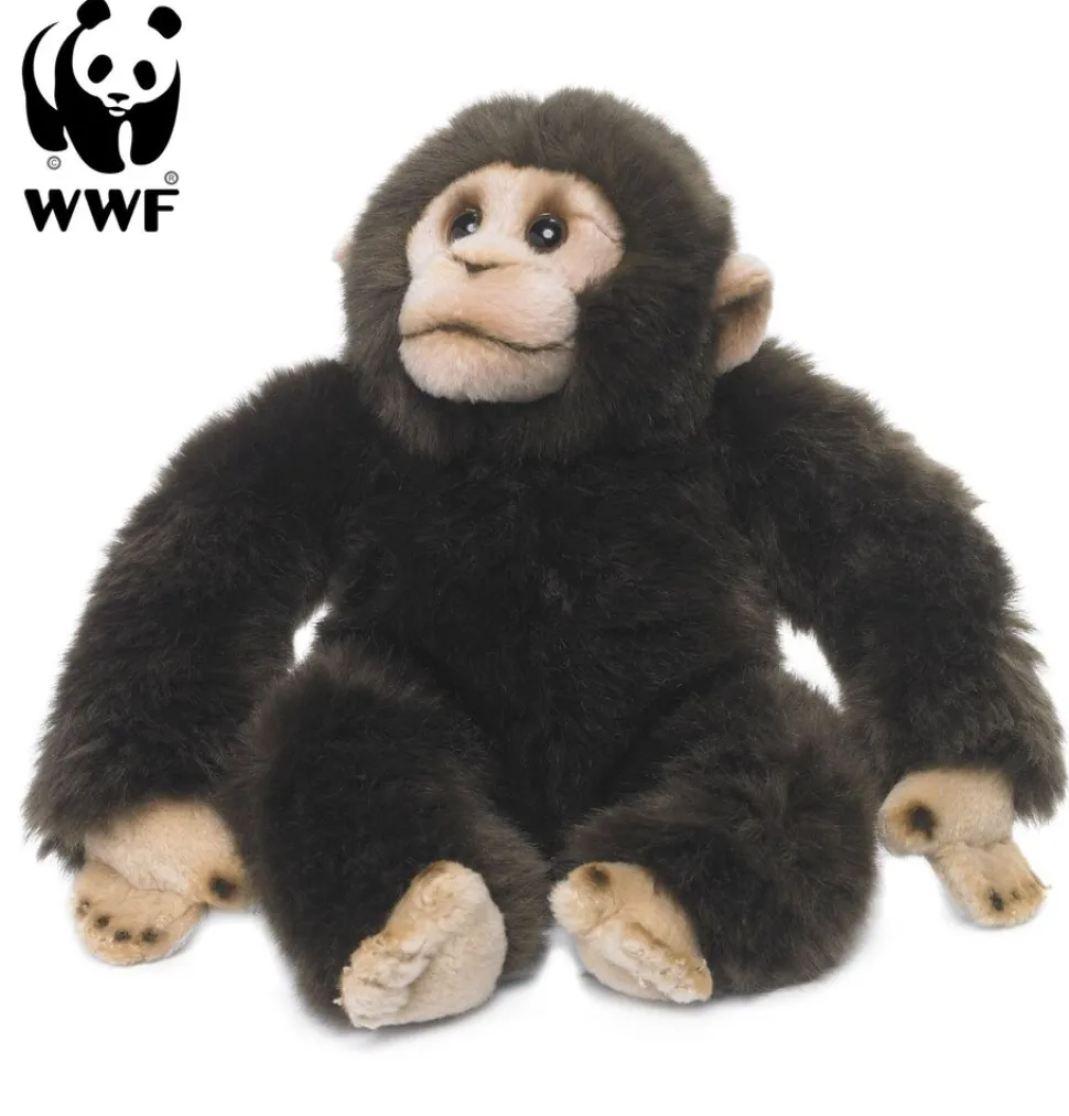 WWF - Plüschtier - Schimpanse (23cm) lebensecht Kuscheltier Stofftier Affe