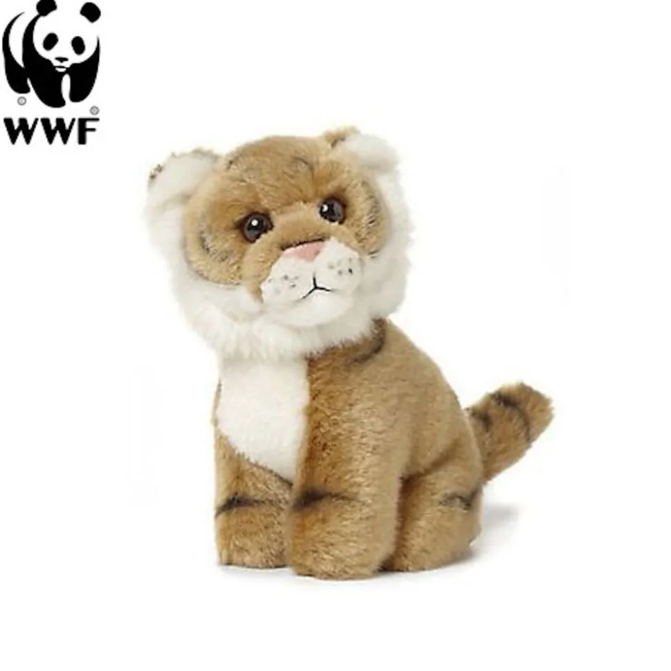 WWF Plüschtier Tigerbaby (14cm) lebensecht Kuscheltier Stofftier